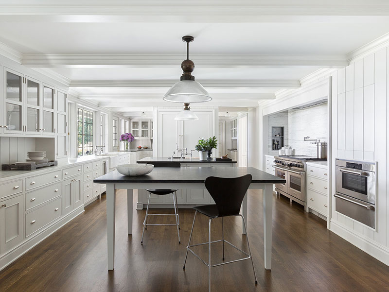 西雅图湖畔豪华庄园，现代经典风格-14