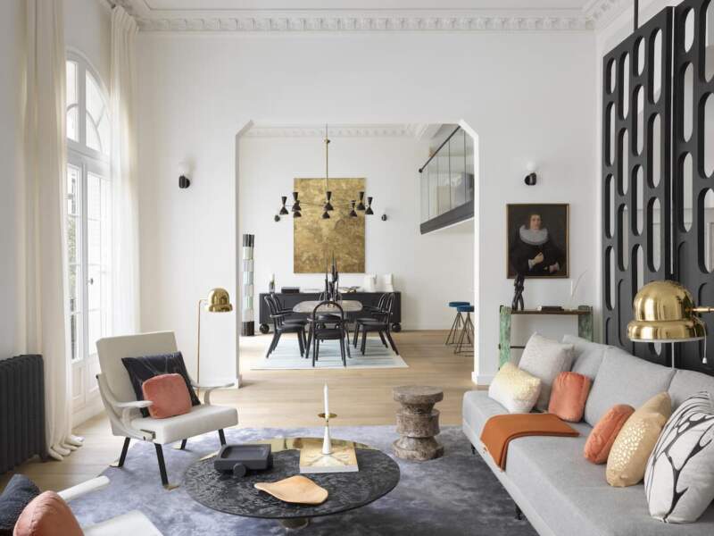 Le Berre Vevaud改造的巴黎私人酒店丨法国巴黎-17