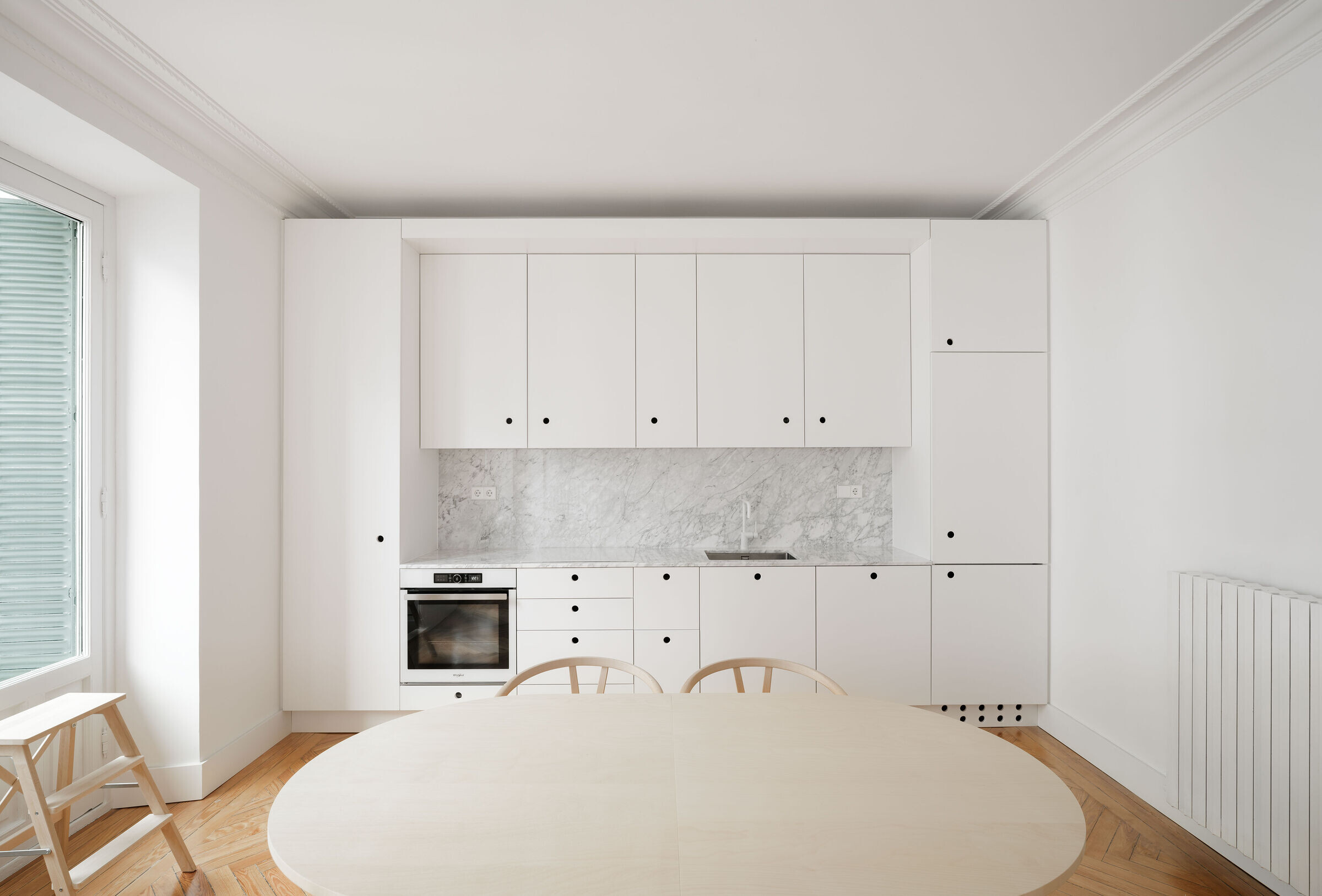 马德里 L 公寓 | 打破传统,重塑厨房设计-14