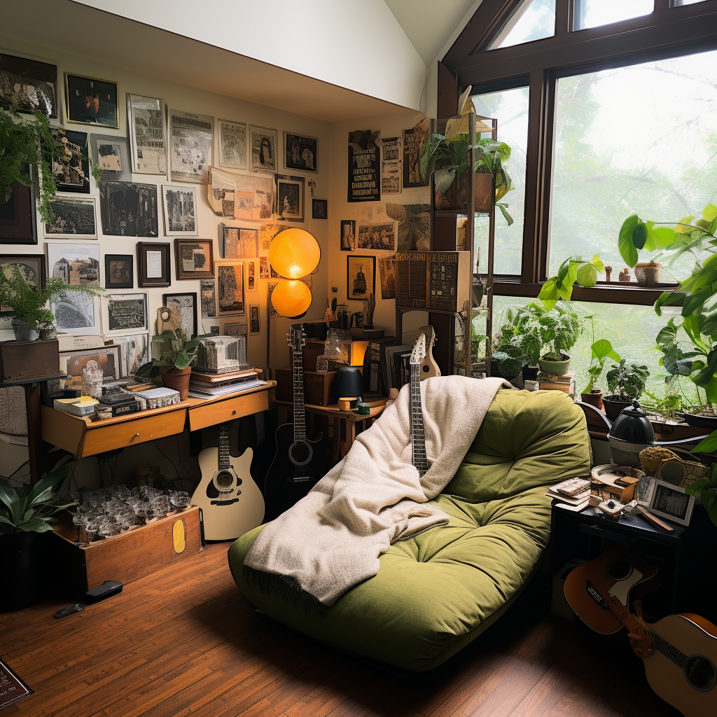 懒人椅子绿色-15