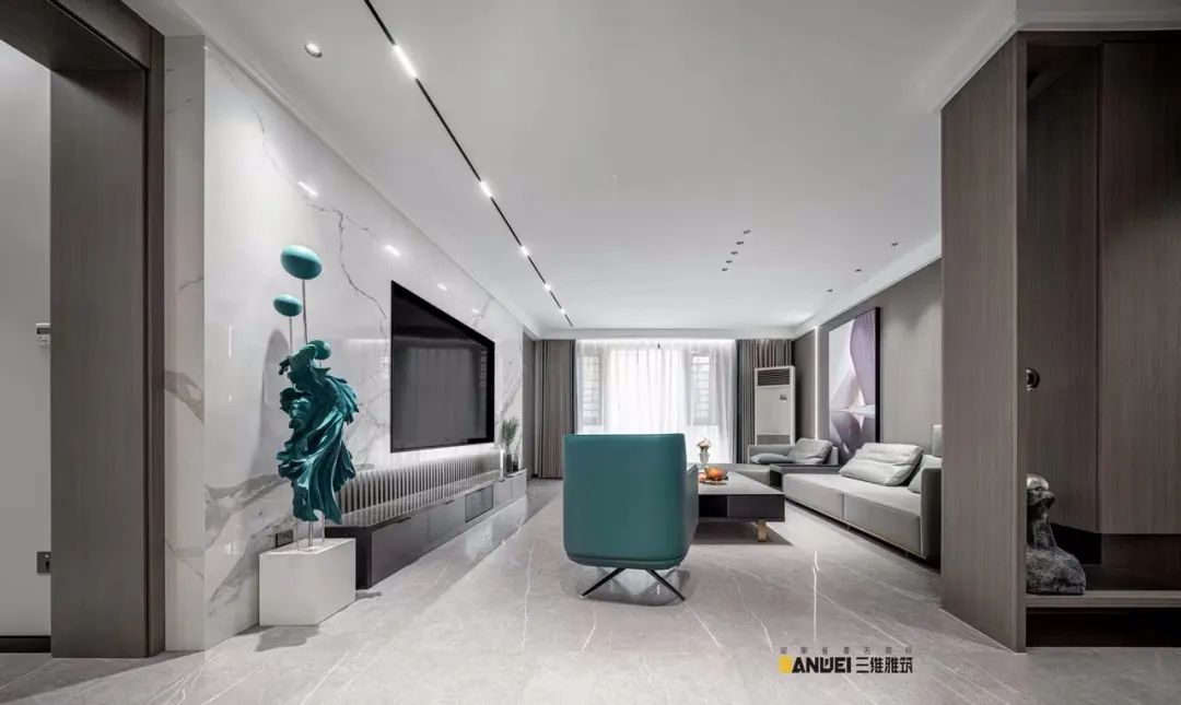 简约而精致的家居艺术丨三维雅筑装饰-1