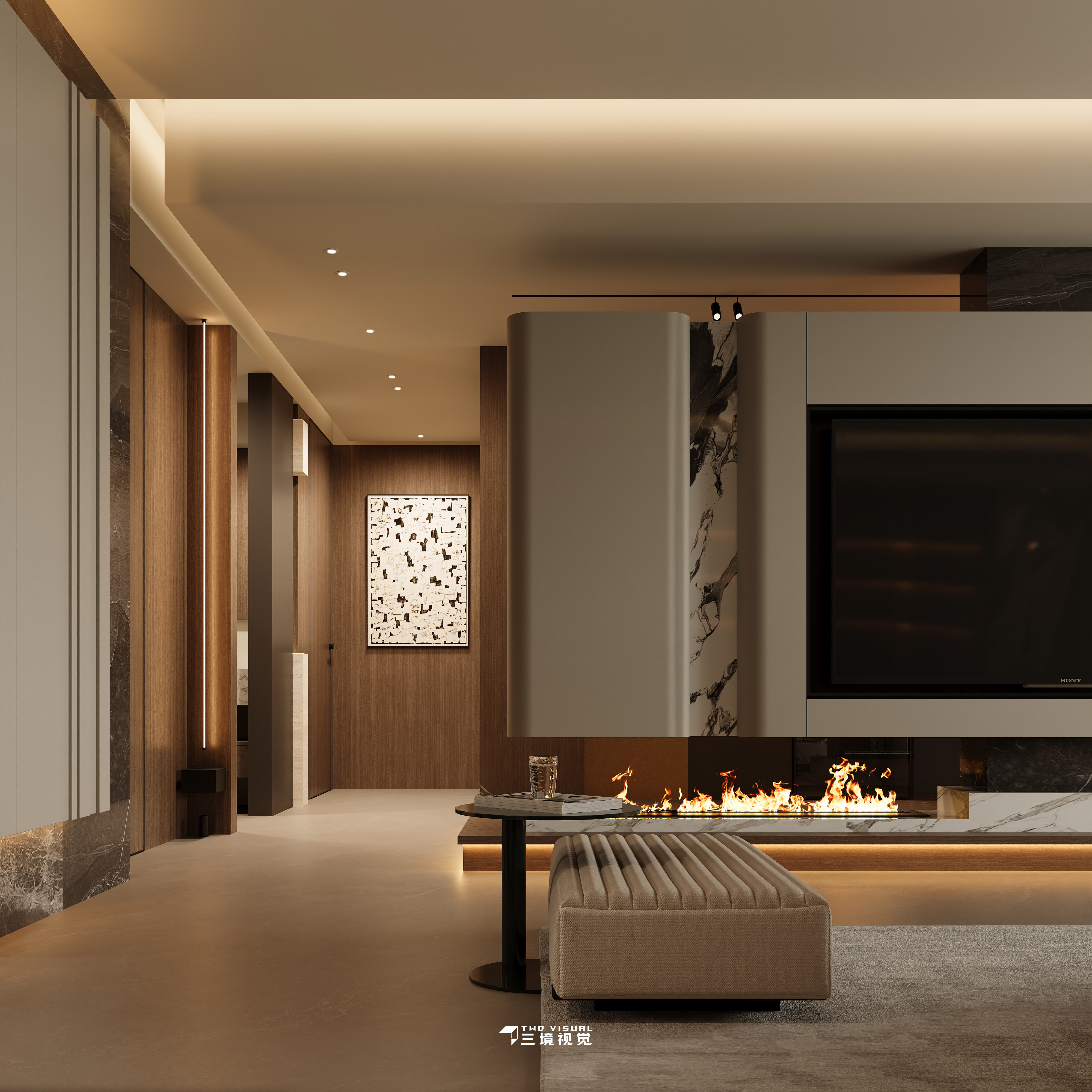 住宅-现代意式小户型设计-4