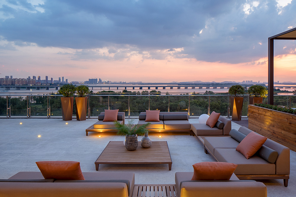 武汉联投半岛酒店及度假村露台软景设计丨中国武汉丨L&A设计集团上海分公司软景设计团队-37