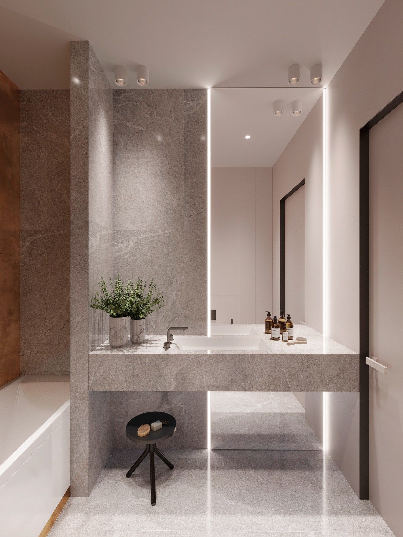 38.5㎡小空间公寓设计 超有质感！-17