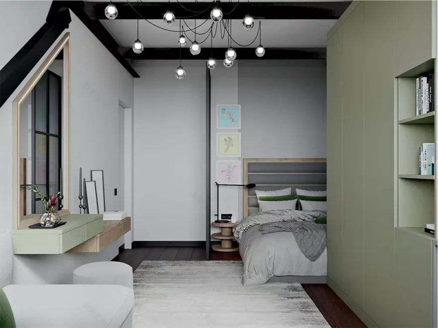 ≡ ➤ Лаконичная мебель в детскую девочки 13 лет ⋆ Фабрика мебели «Mamka™» ᐈ Эксперт детского пространства-1