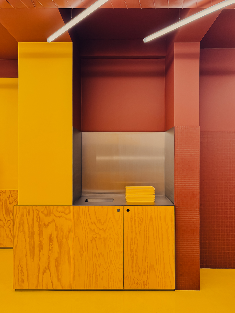 柏林FLIP  N  FRY餐厅丨德国柏林丨Bruzkus Greenberg-29