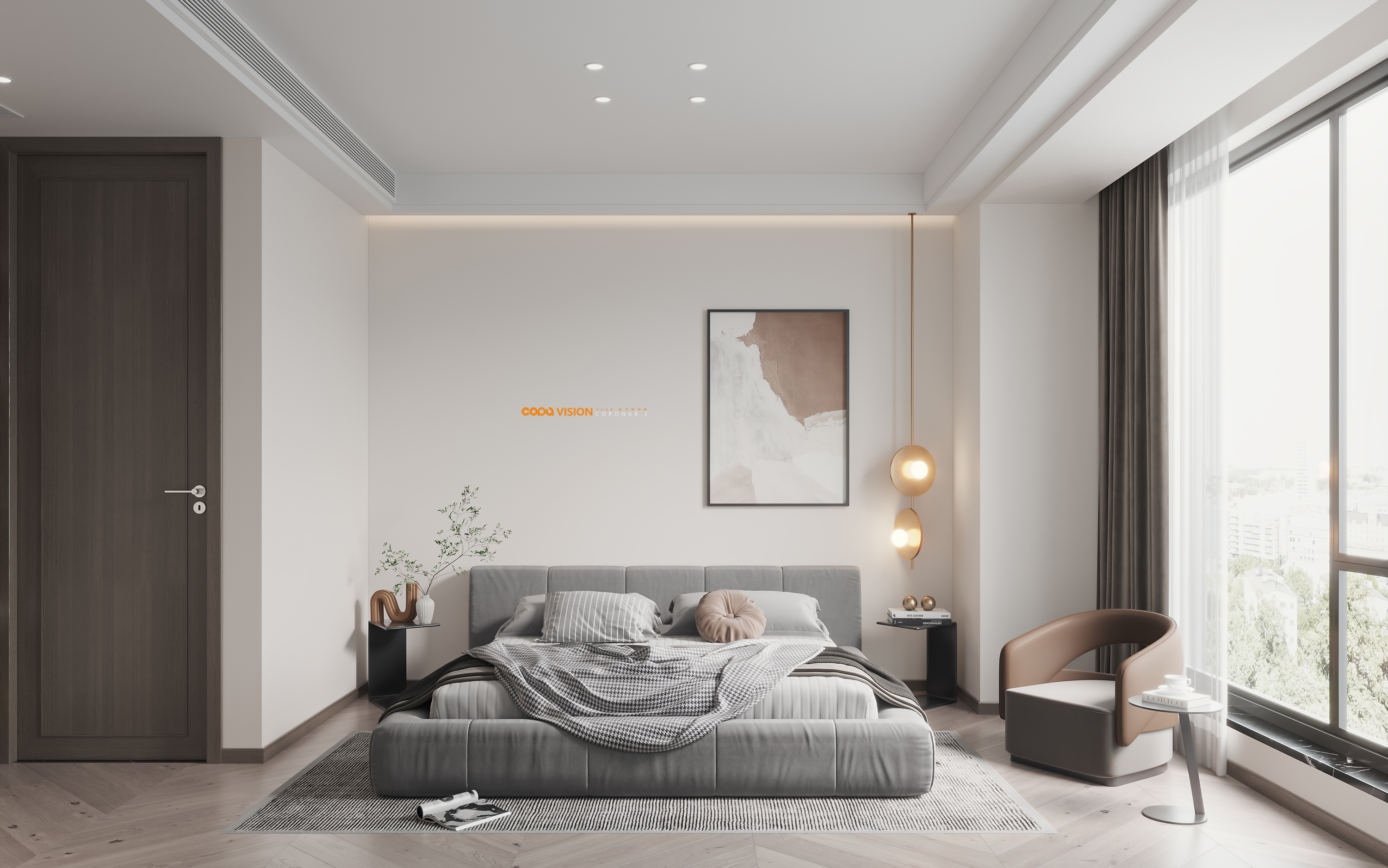 靠背视觉 2022 年中下旬家装效果图表现作品-93