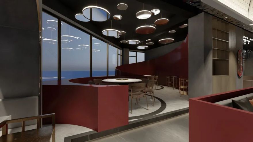 红汕坊新派潮汕牛肉火锅丨中国洛阳丨洛阳市晟宁装饰工程有限公司-12