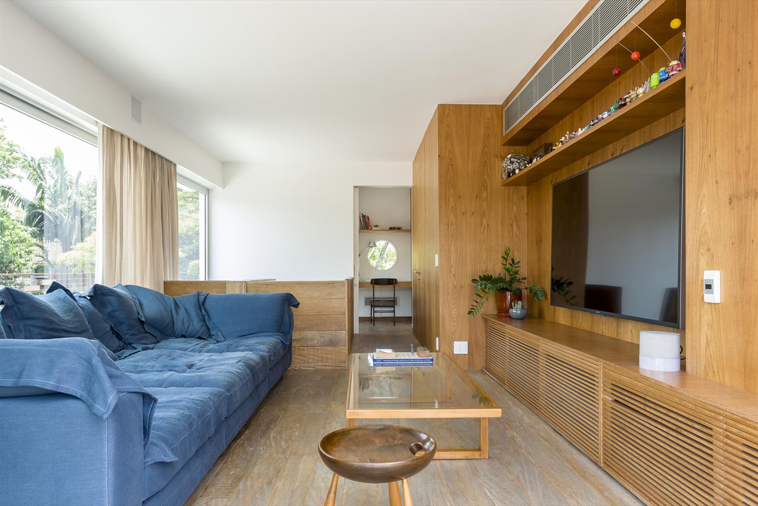 巴西混凝土木结构住宅-11