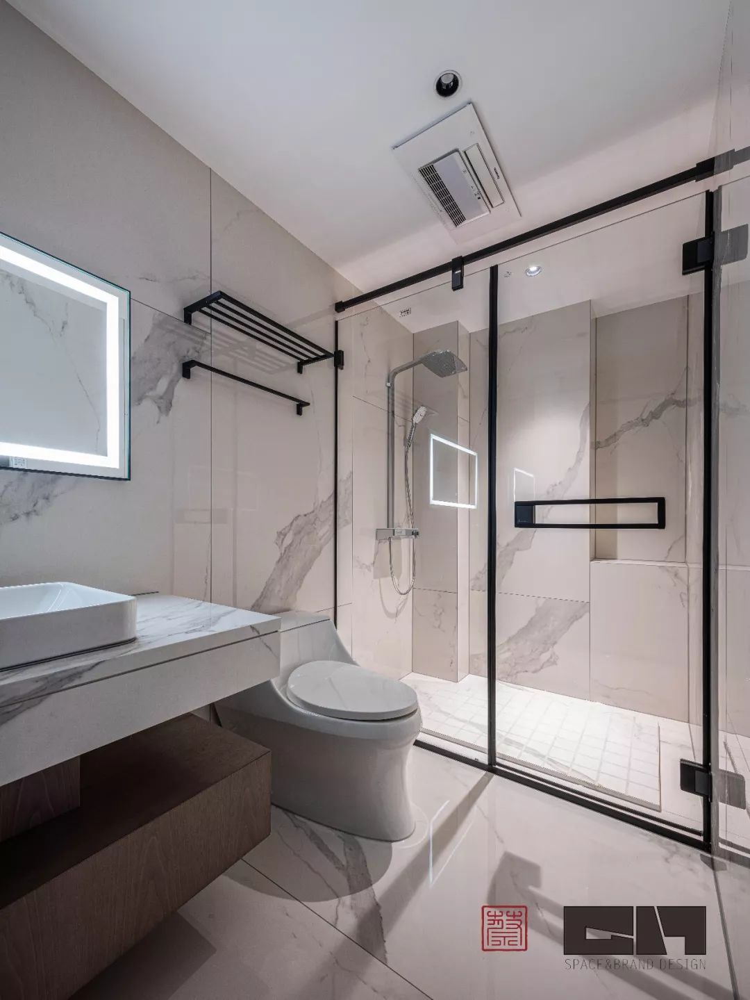 椒江巴黎跨界之中央花园轻奢设计-72