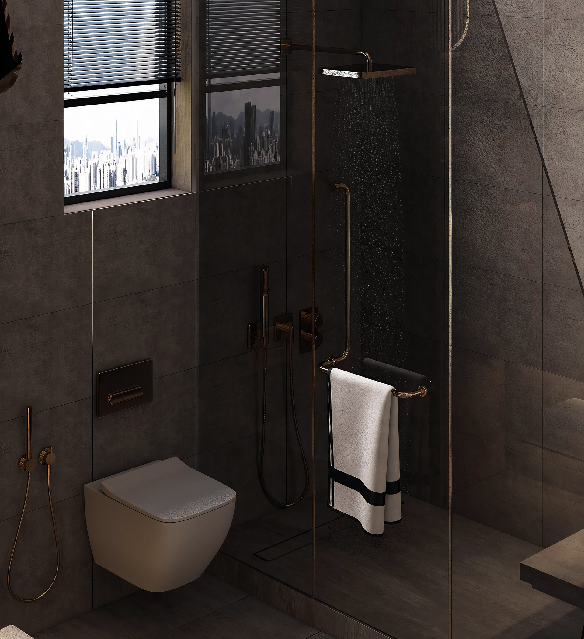 浴室设计丨Egypt丨Israa Mahmoud Rayan-10