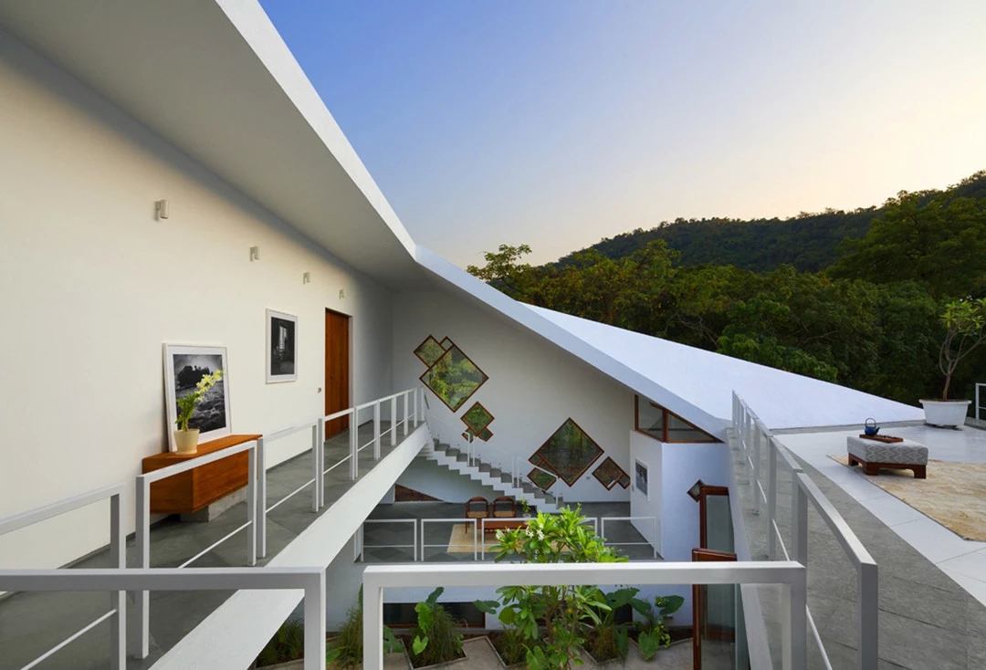 豪华别墅 现代风格印度的个性私宅-16