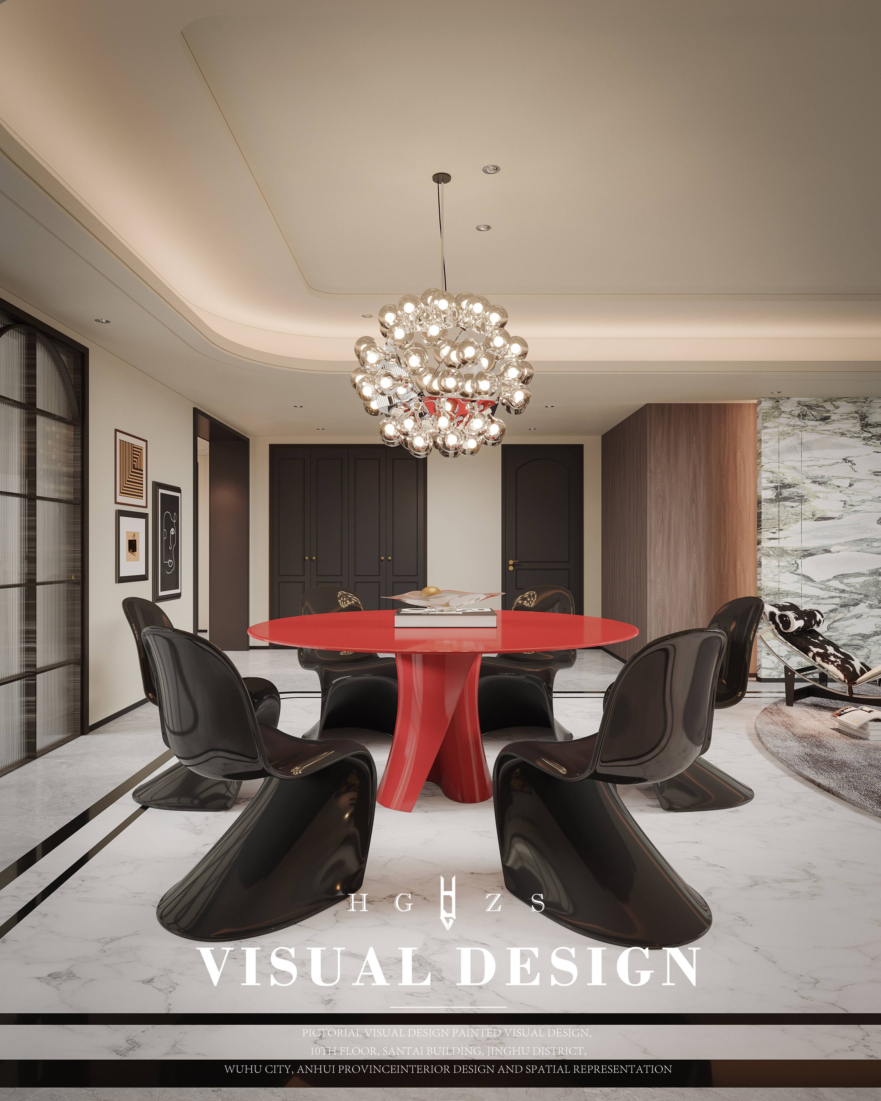 现代混搭大平层-6