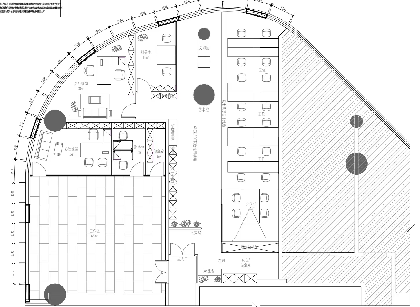 武汉悦江中心路威办公空间设计丨中国和平丨知造设计研究室-30