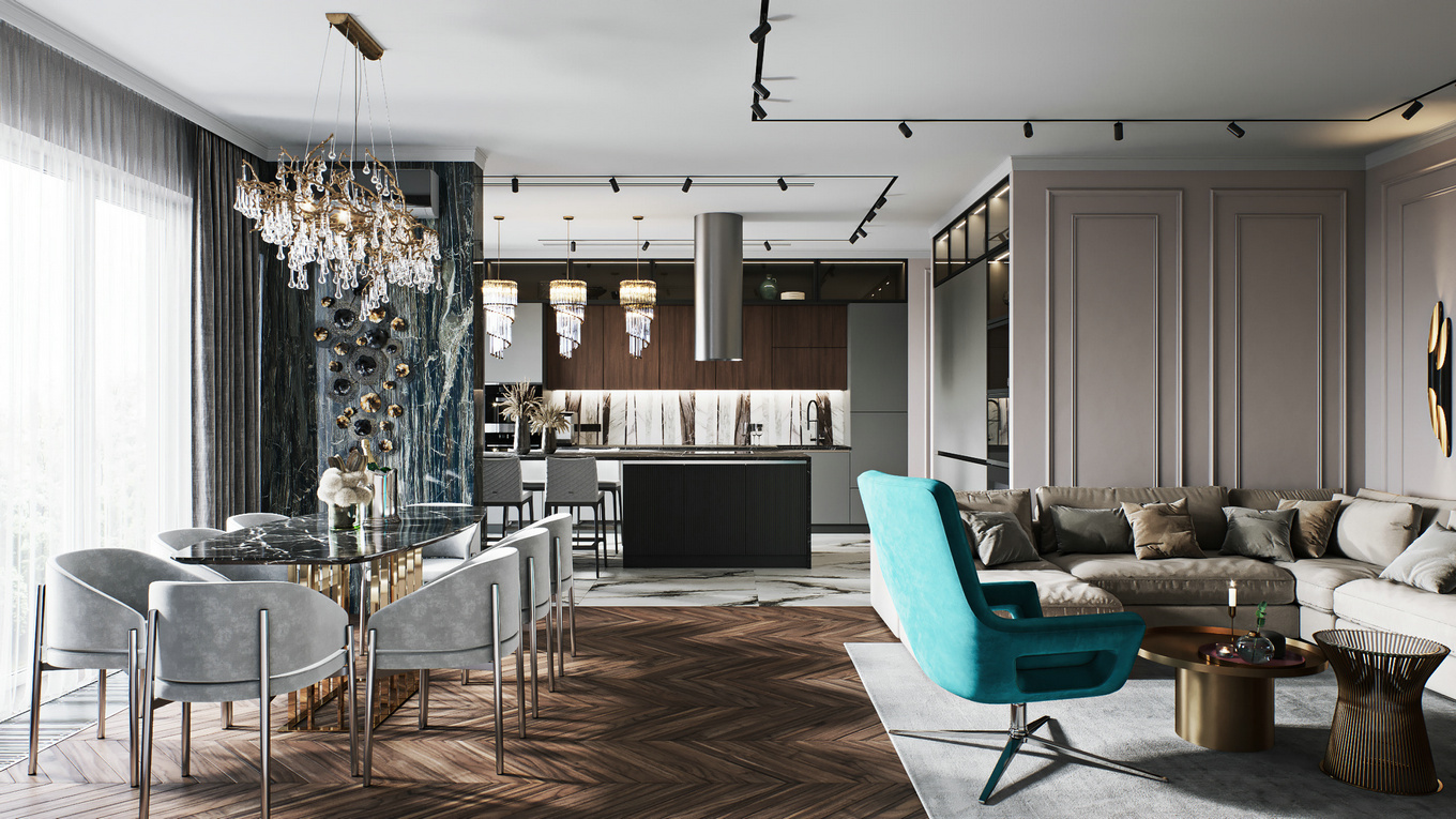 简欧风席卷生活空间 演绎质感美学-0