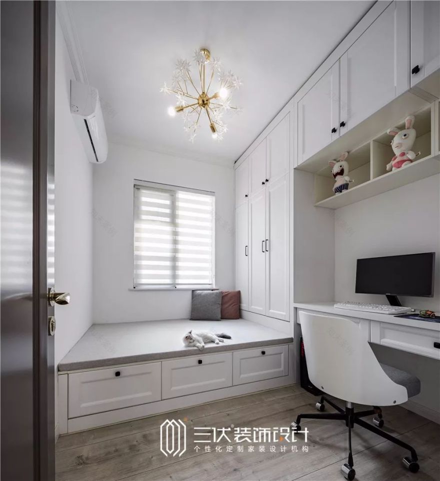 三伏2018新作┃131㎡新北欧演绎,家里一旦精致起来真的很可怕-65