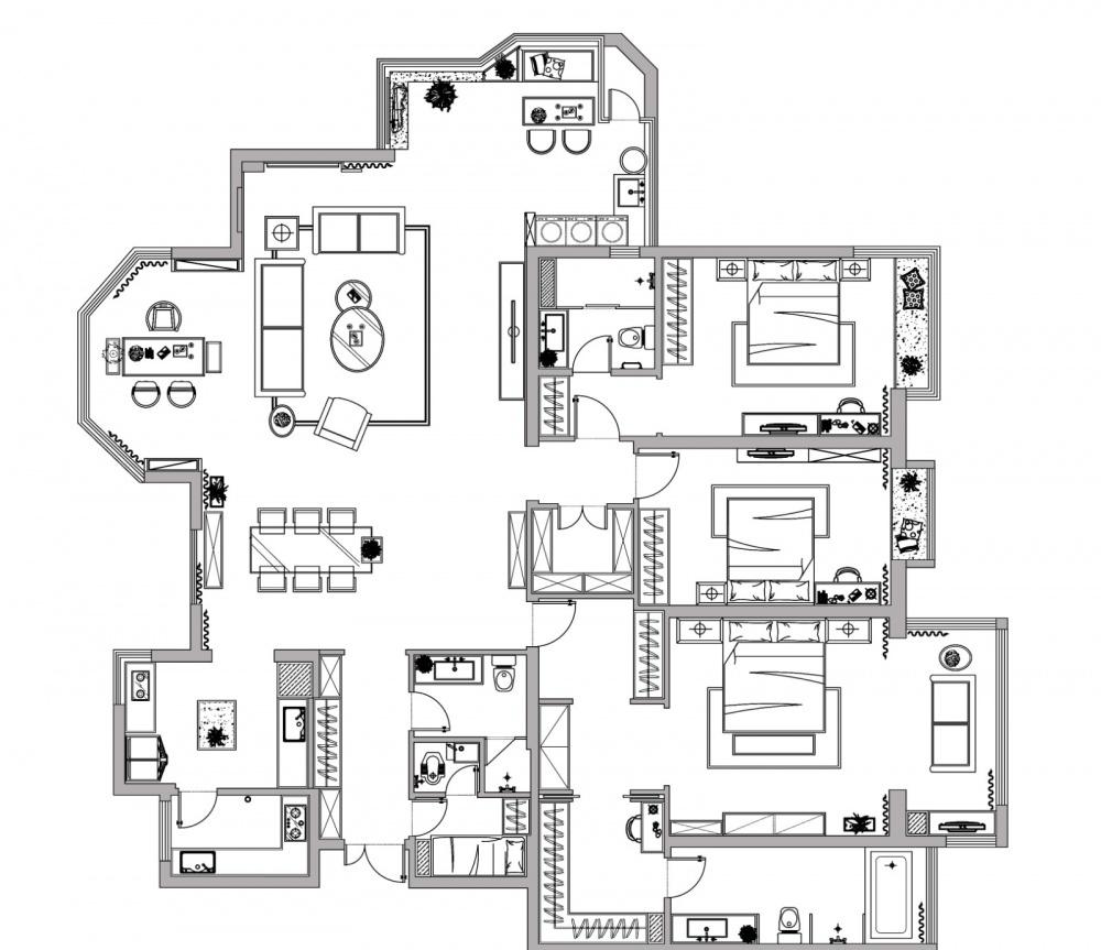 现代轻奢家居设计,温馨舒适与功能性完美融合-20