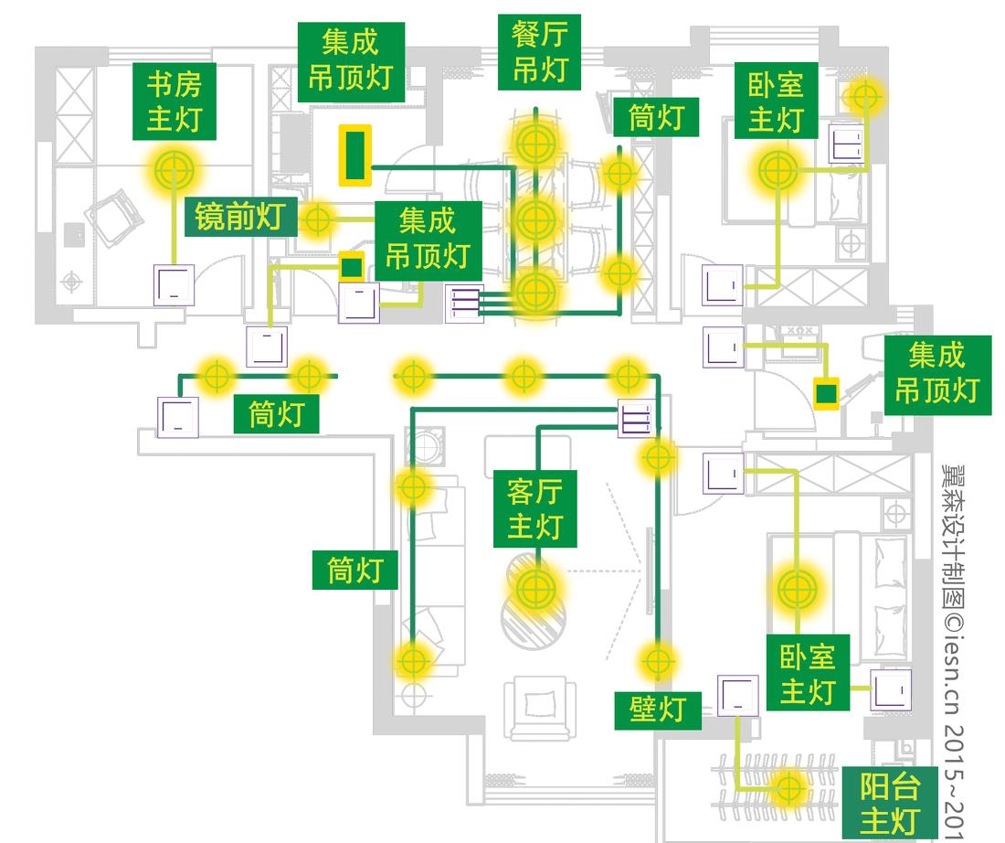 西安融侨城 110㎡北欧风旧房改造，自然舒适家居空间-17