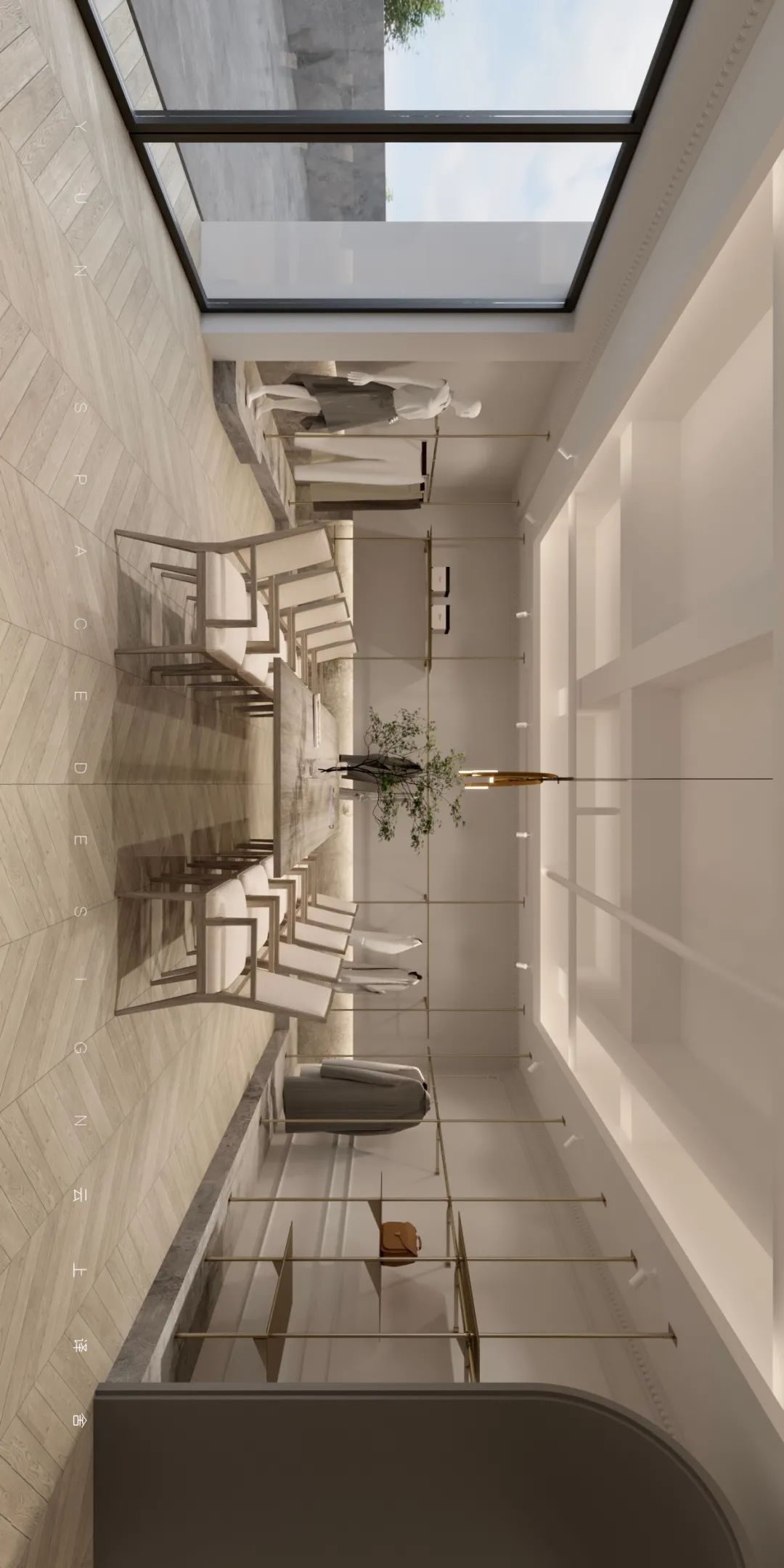 淄博沿街商铺素人形象管理机构设计丨中国淄博丨云上译舍空间设计-18