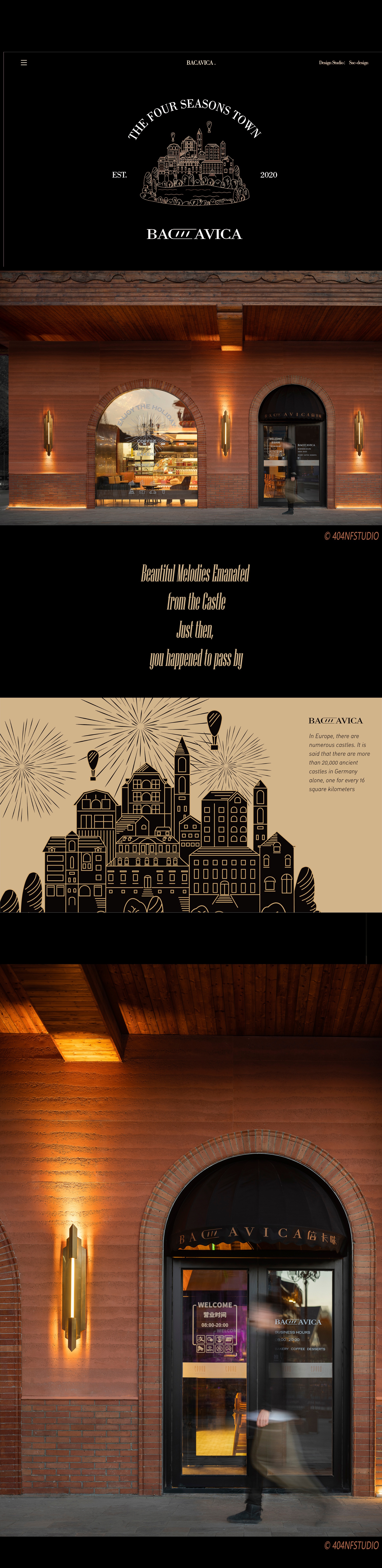 古堡庆典 · BACVACA 烘焙坊丨中国河北丨BDD 布道设计-22