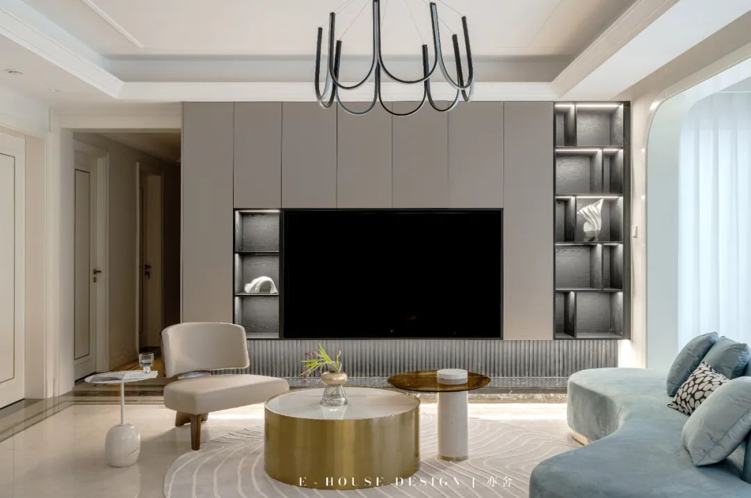 屿光 · 现代轻奢家居空间设计丨中国成都丨陈颖-33