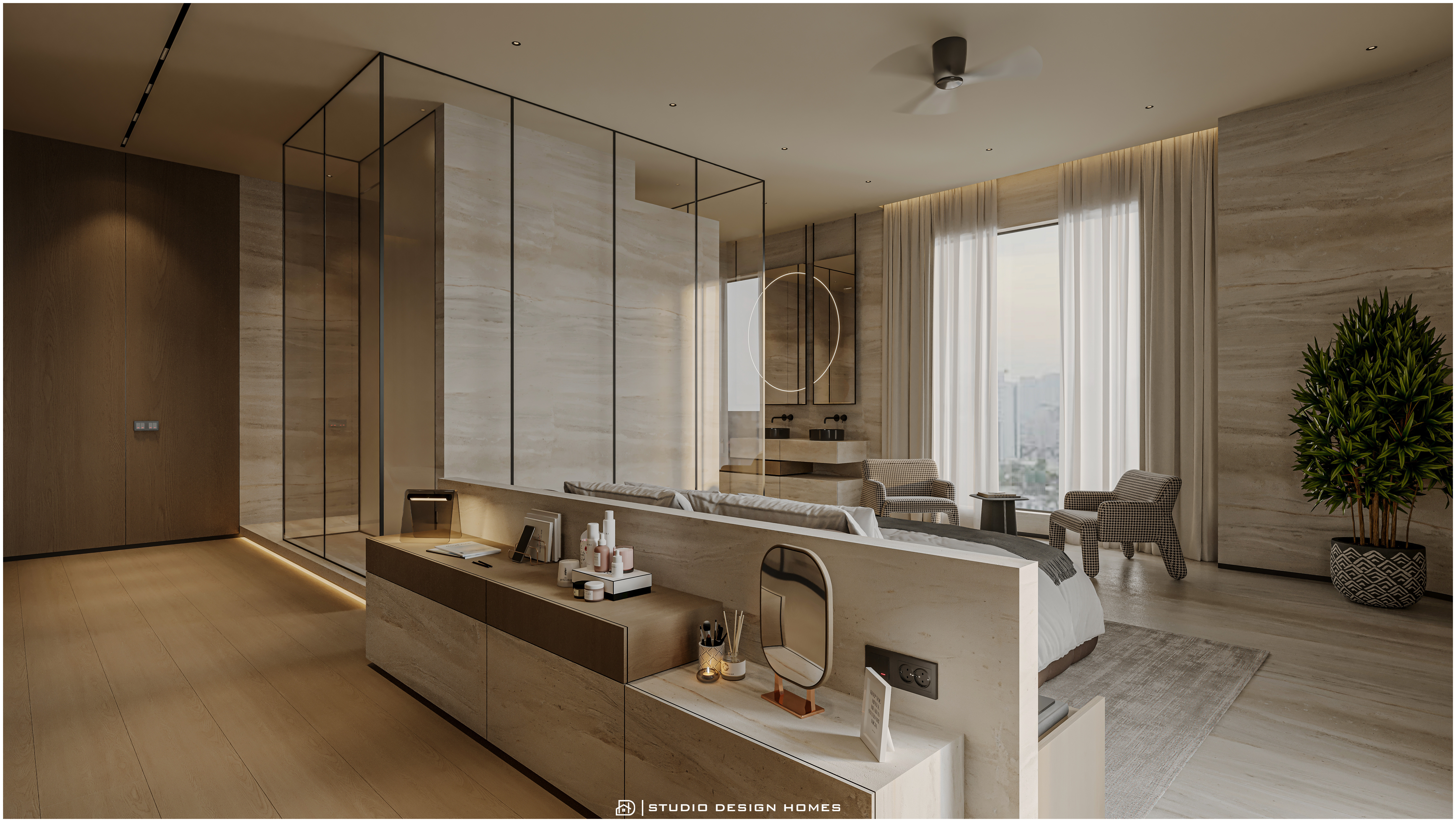 豪华主卧套房-7