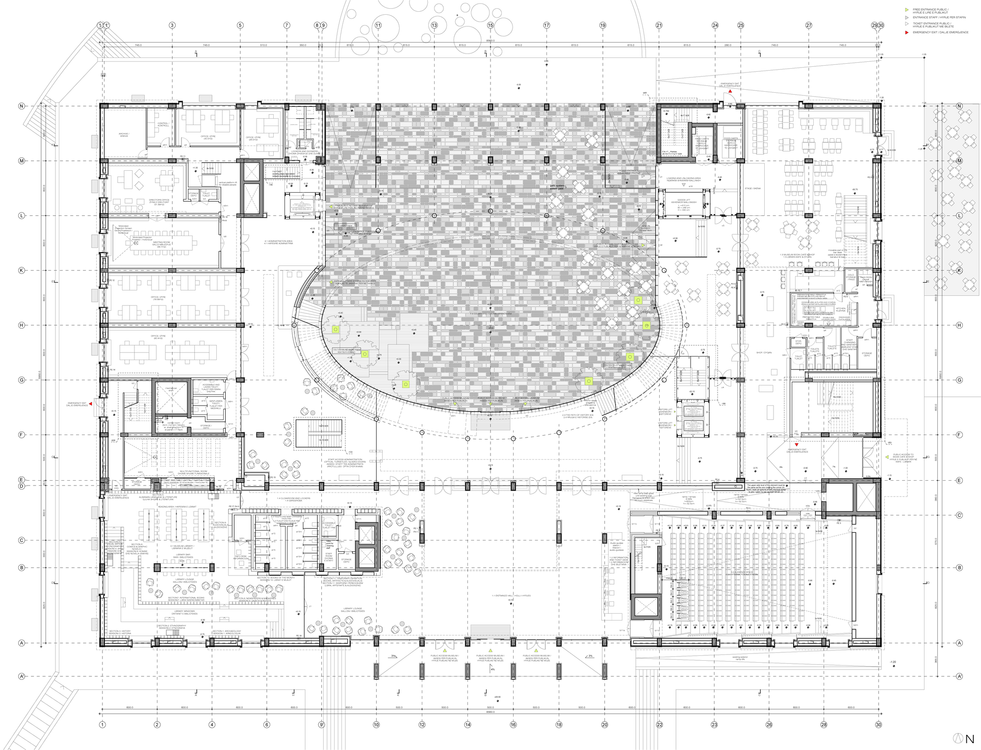 The Albanian Kaleidoscope - Reconstruction and Musealization of the National Historical Museum / Casanova + Hernandez Architects-13