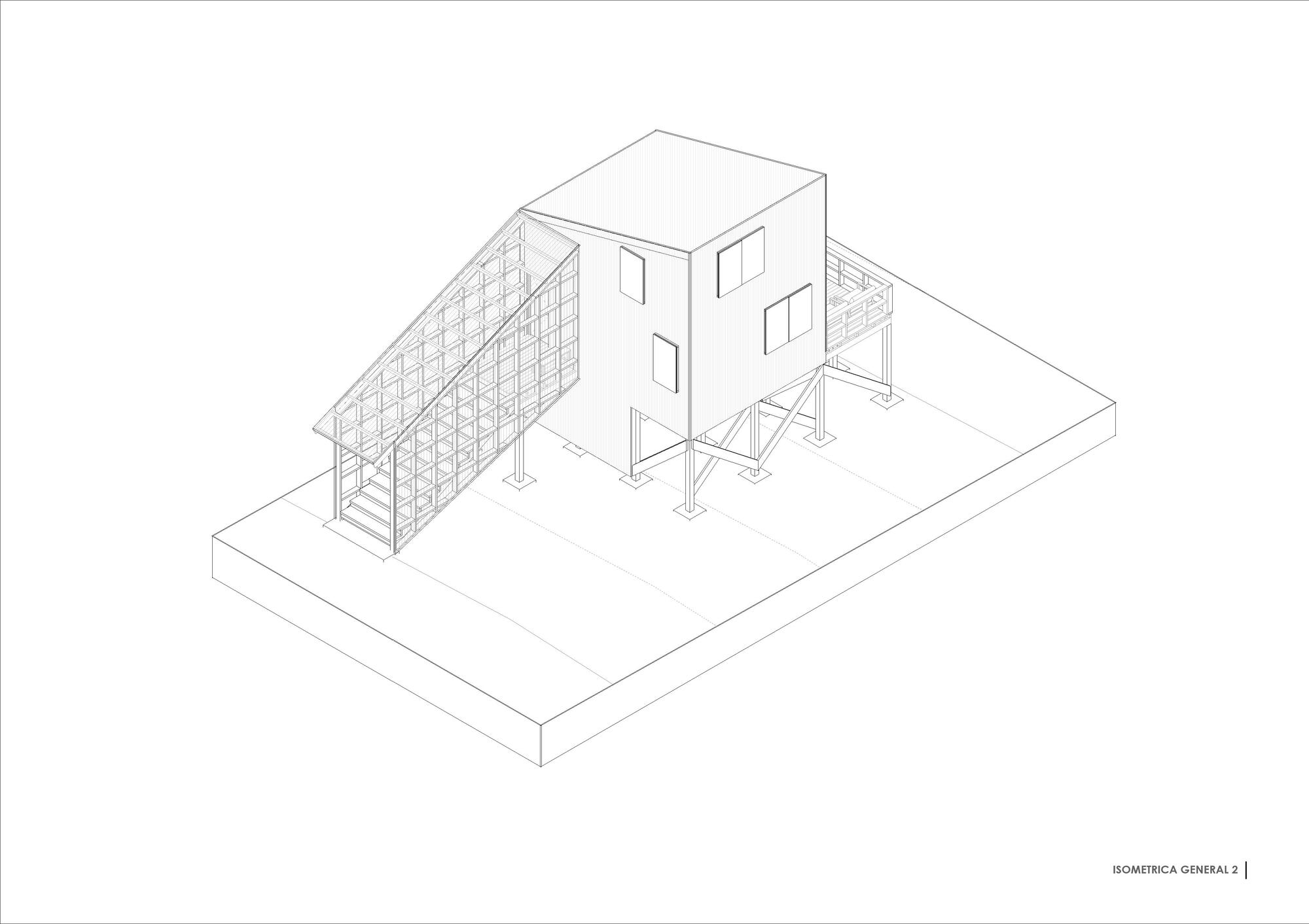 乐丰避难所丨智利丨Abarca Palma Arquitectos-12
