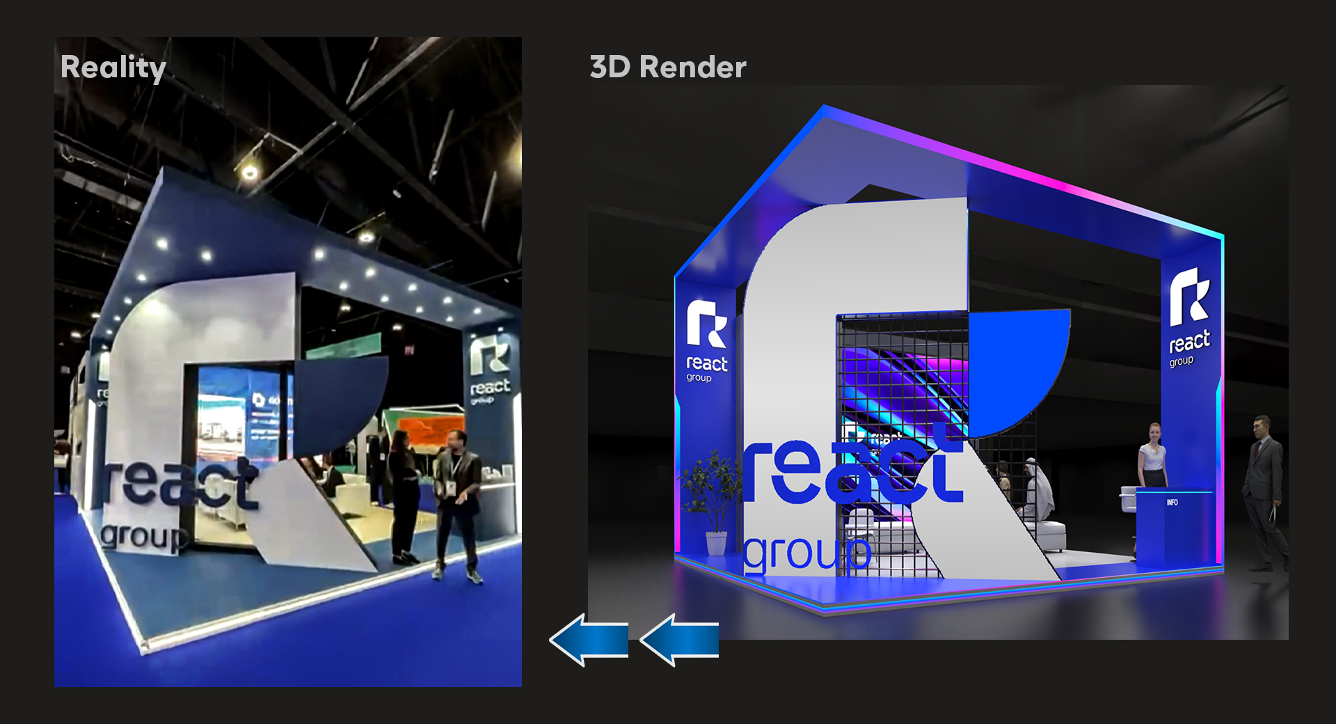 REACT 展位设计丨阿联酋阿布扎比丨React Group-1