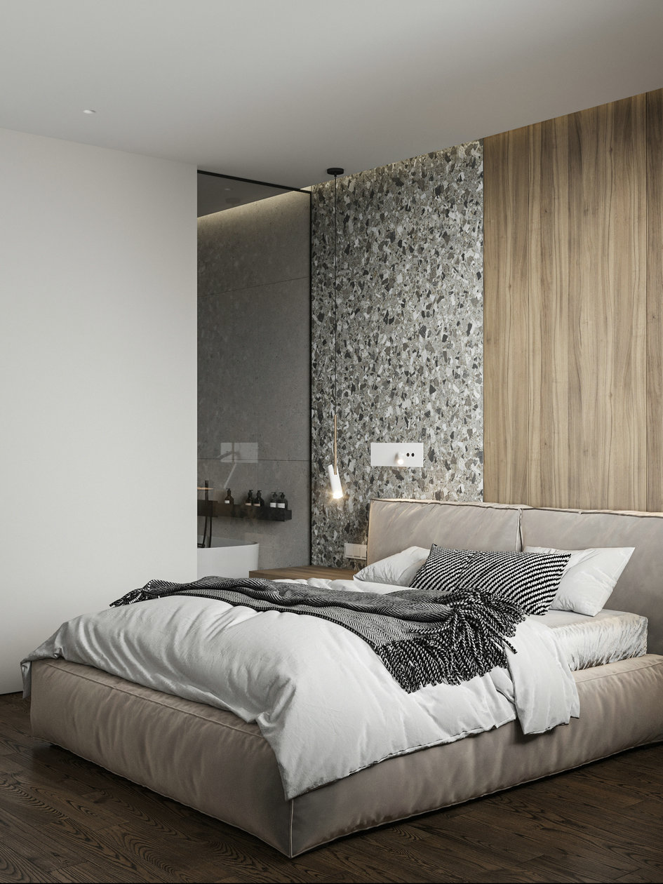 高级灰色系公寓设计-15