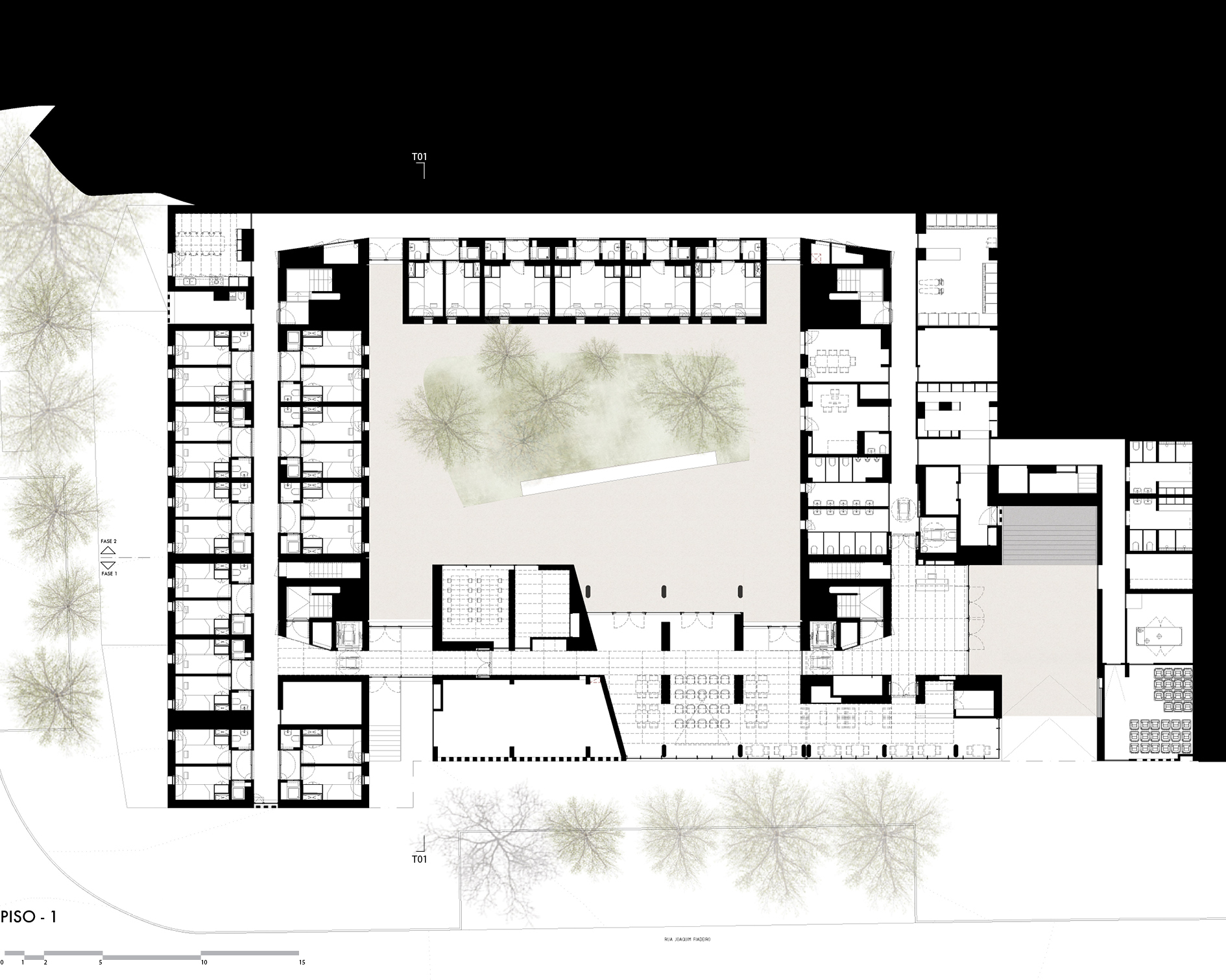 Ventura Terra University Residence - University of Lisbon 大学宿舍丨CVDB arquitectos-46