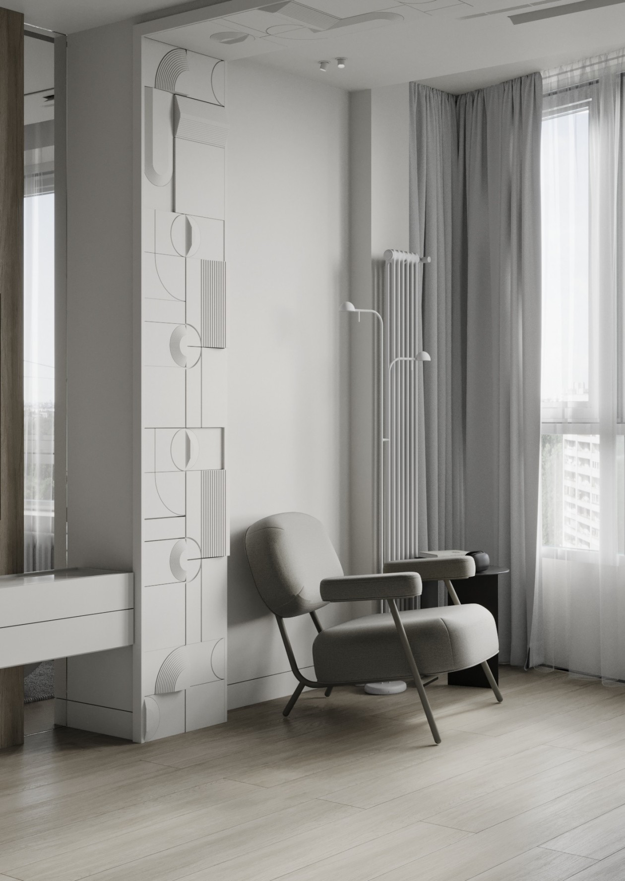 灰色系空间设计-15