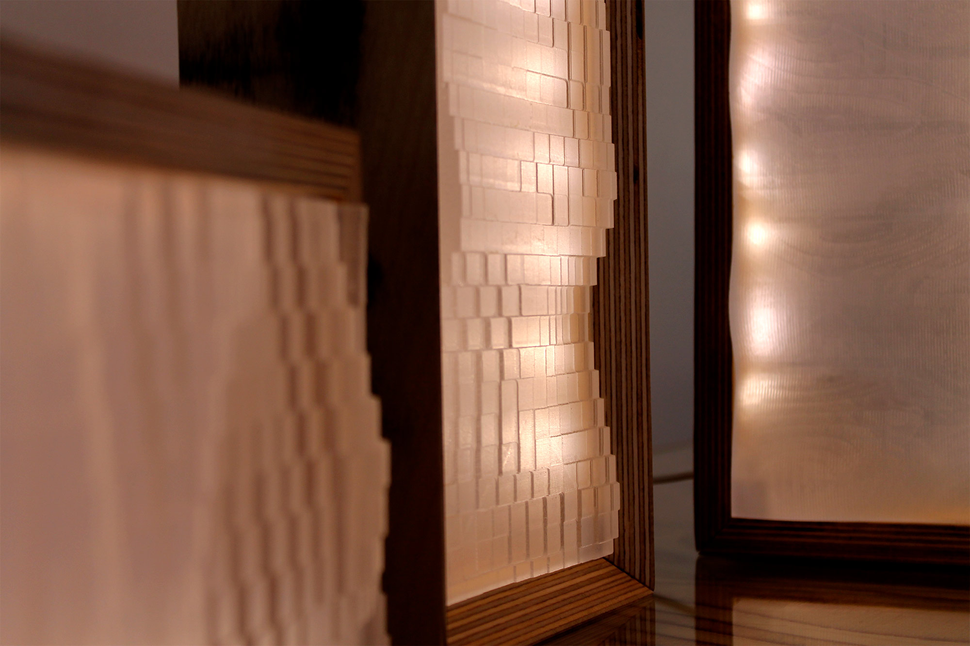 波浪造型的台灯丨洪都拉斯圣巴巴拉丨EXarchitects-34