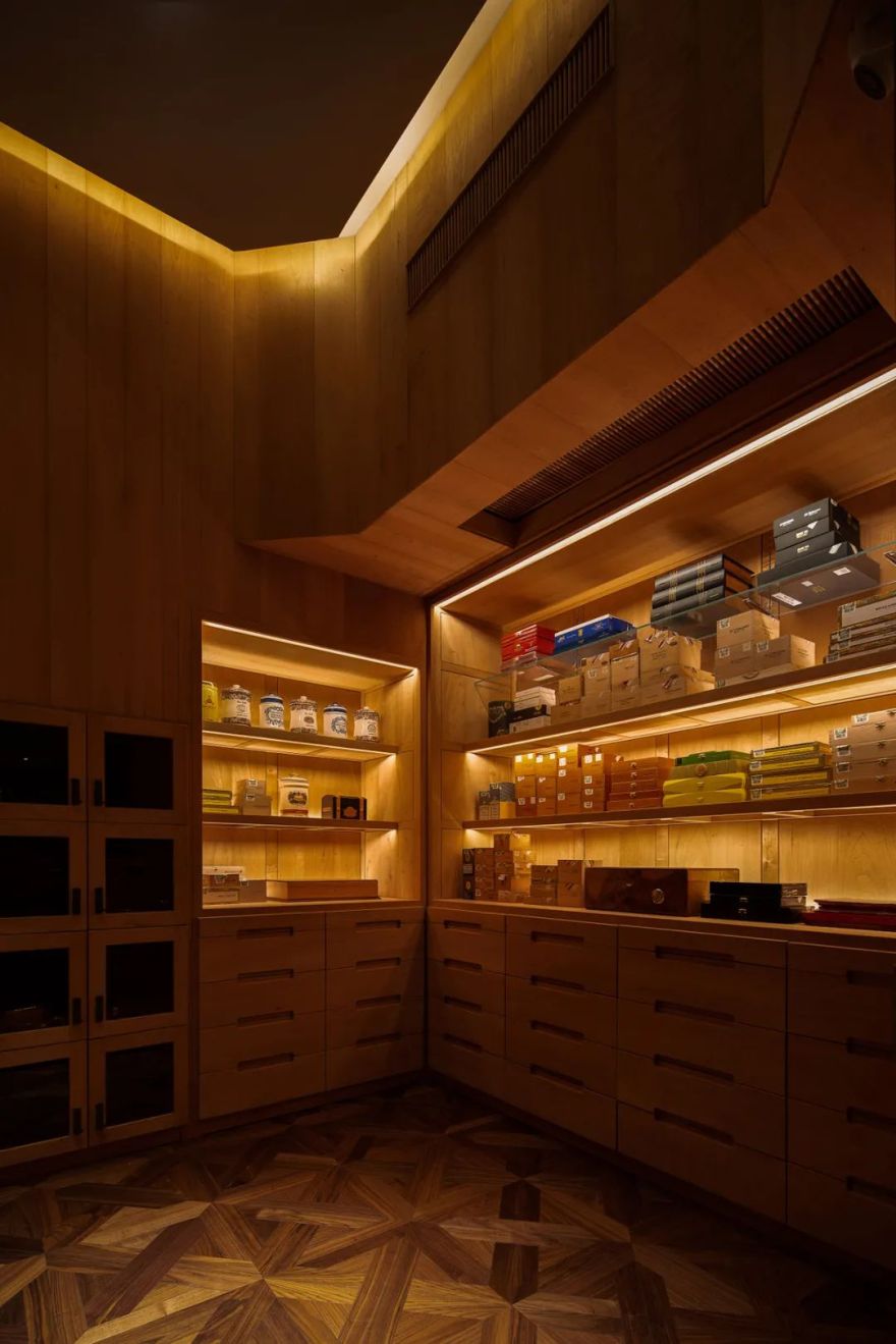 柏洲雪茄吧 私人会所丨中国杭州丨LONGTERM珑腾商业空间设计-50