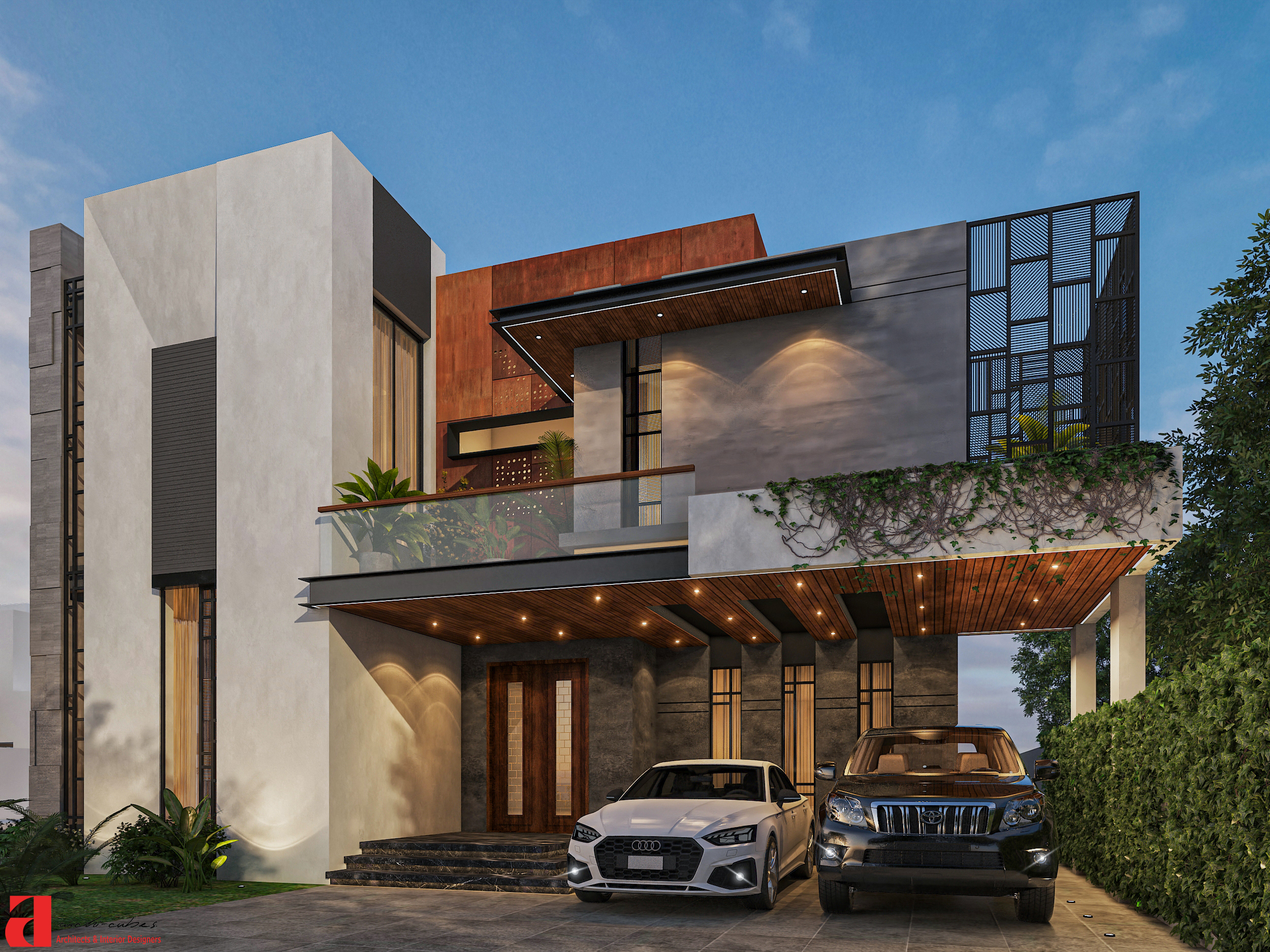 现代房屋外观设计-5