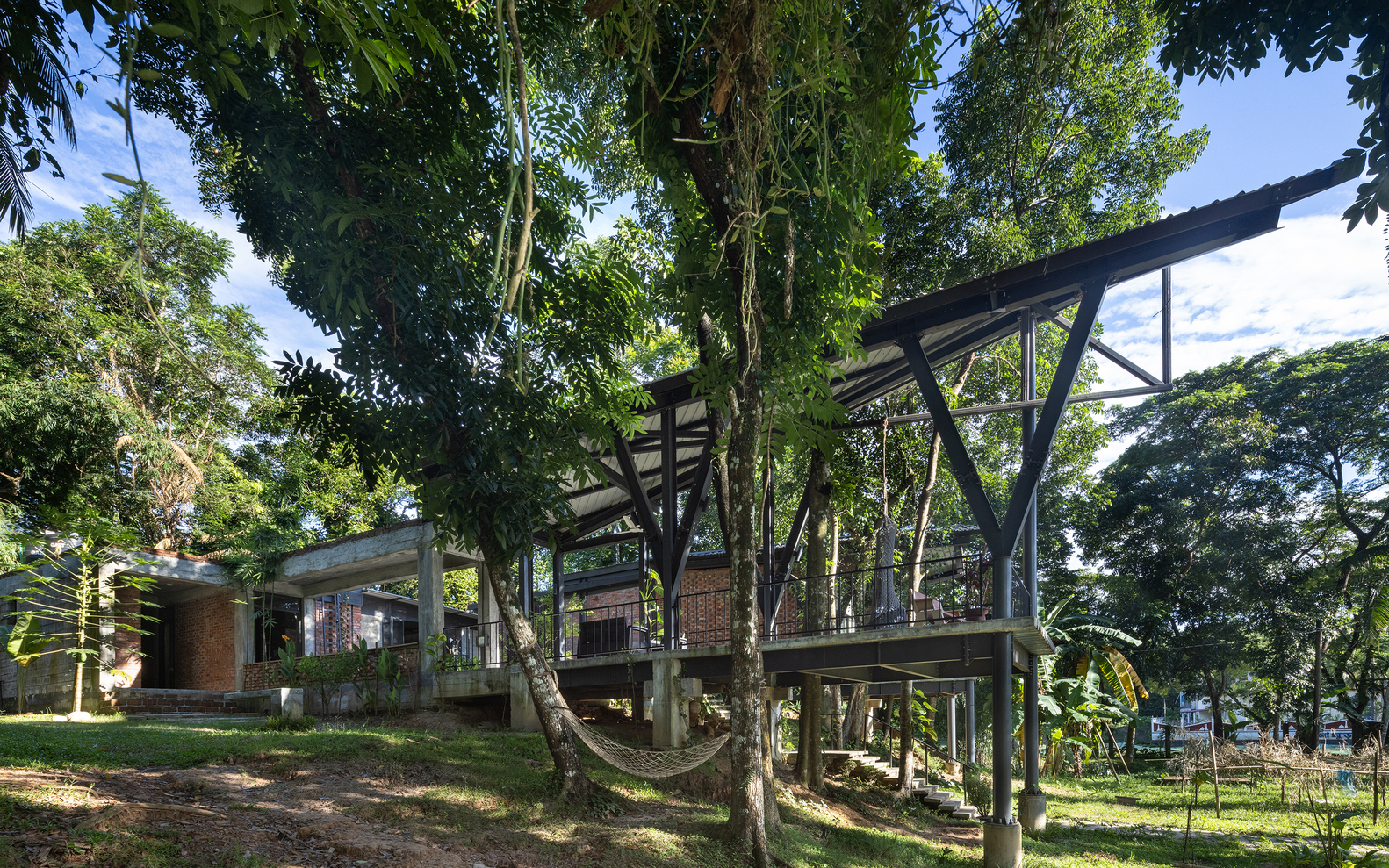 孟加拉国尼尔度假屋丨骏利建筑师事务所-12