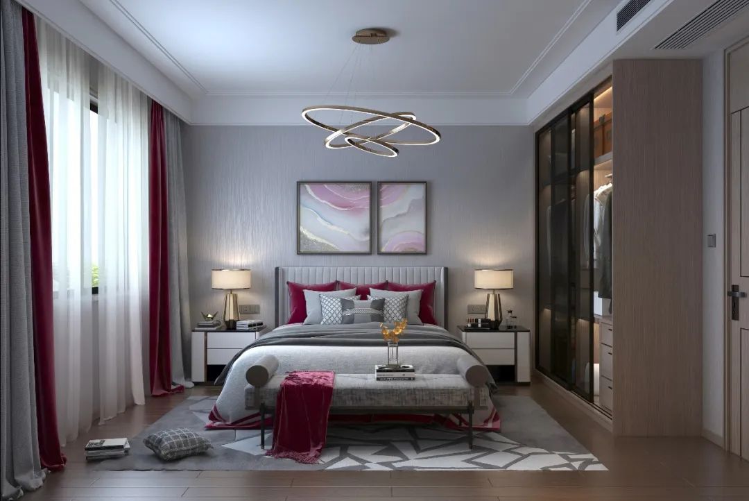 现代中式沿湖公馆，传统与舒适的完美融合-78