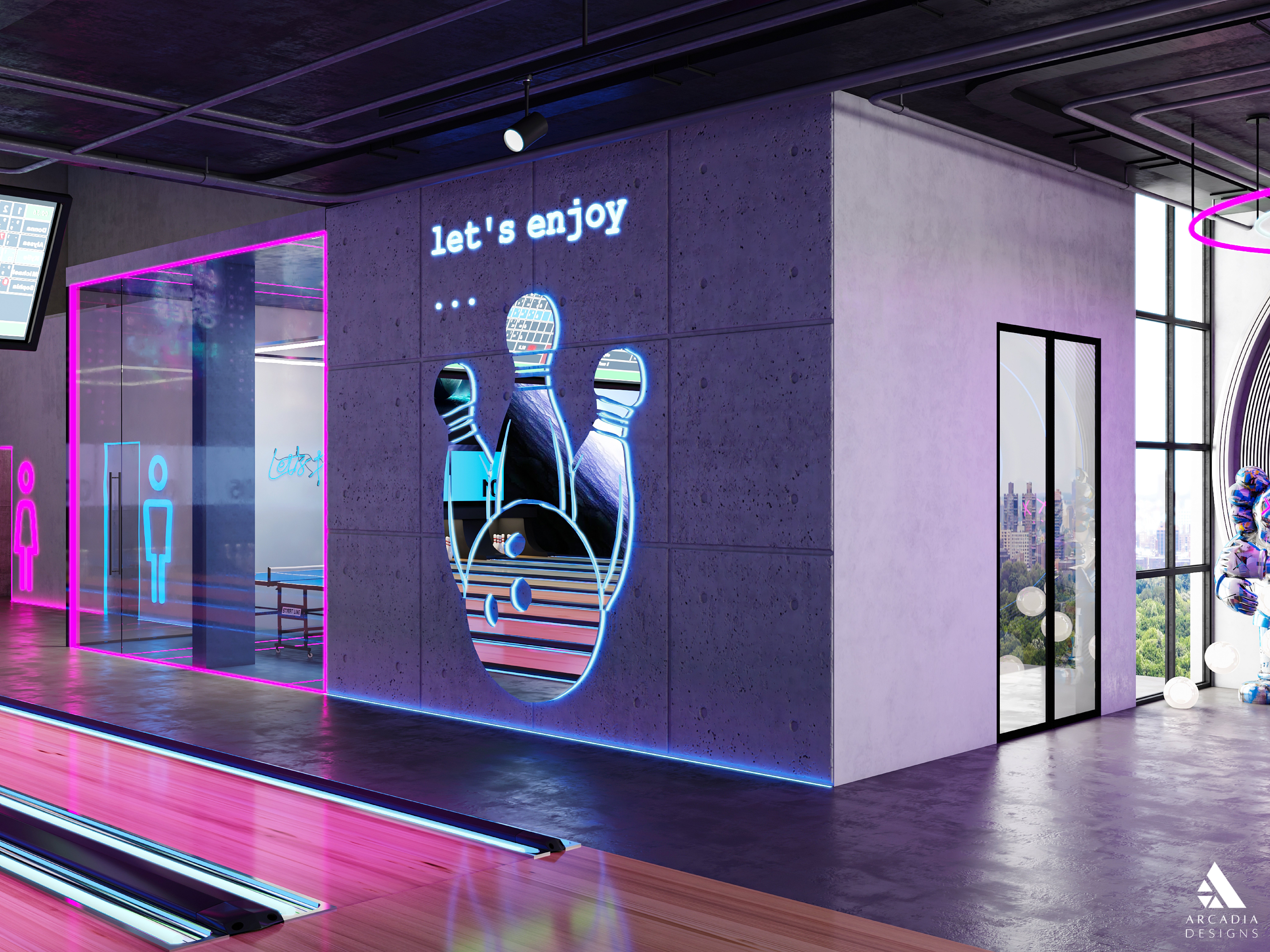 Arcade & Bowling Center-12