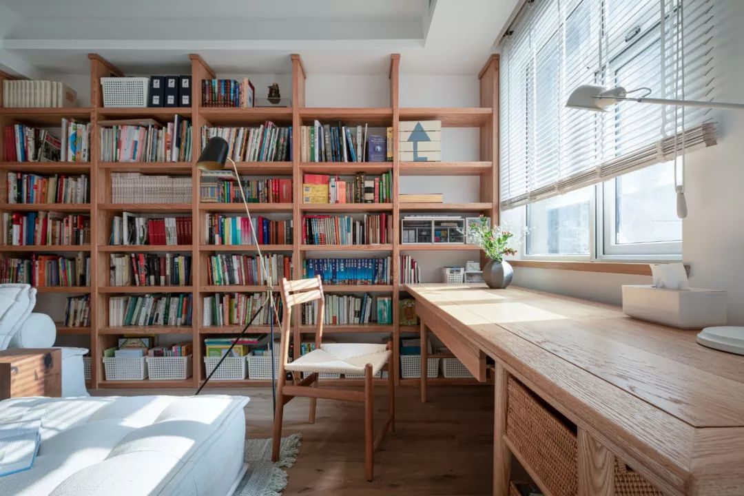 满屋书香〡如何让客厅成为一家3口都愿意共同使用的生活空间？-34