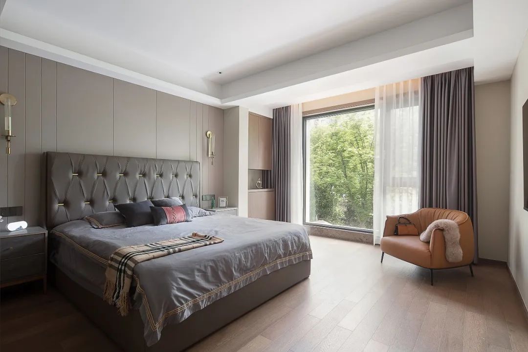 四居室小洋房 | 现代中性色调的温馨空间-59