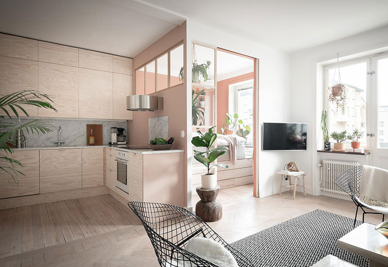 斯德哥尔摩 48 平米梦幻北欧小公寓-4