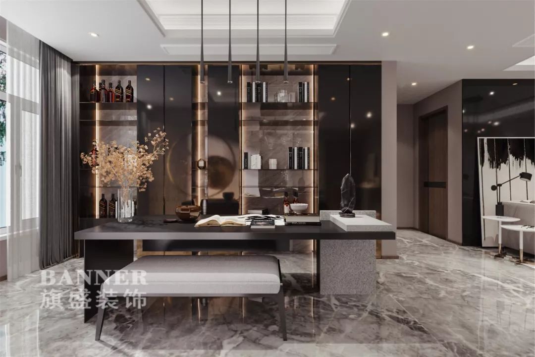 曲江观邸现代轻奢风，陈蕊曦打造不一样的轻奢生活-20