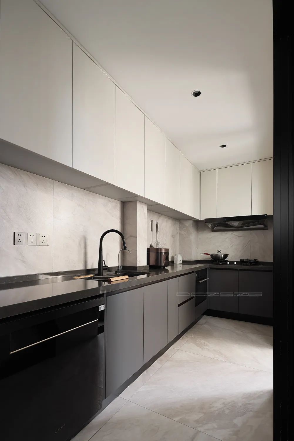 现代简约大宅设计丨木美空间-58