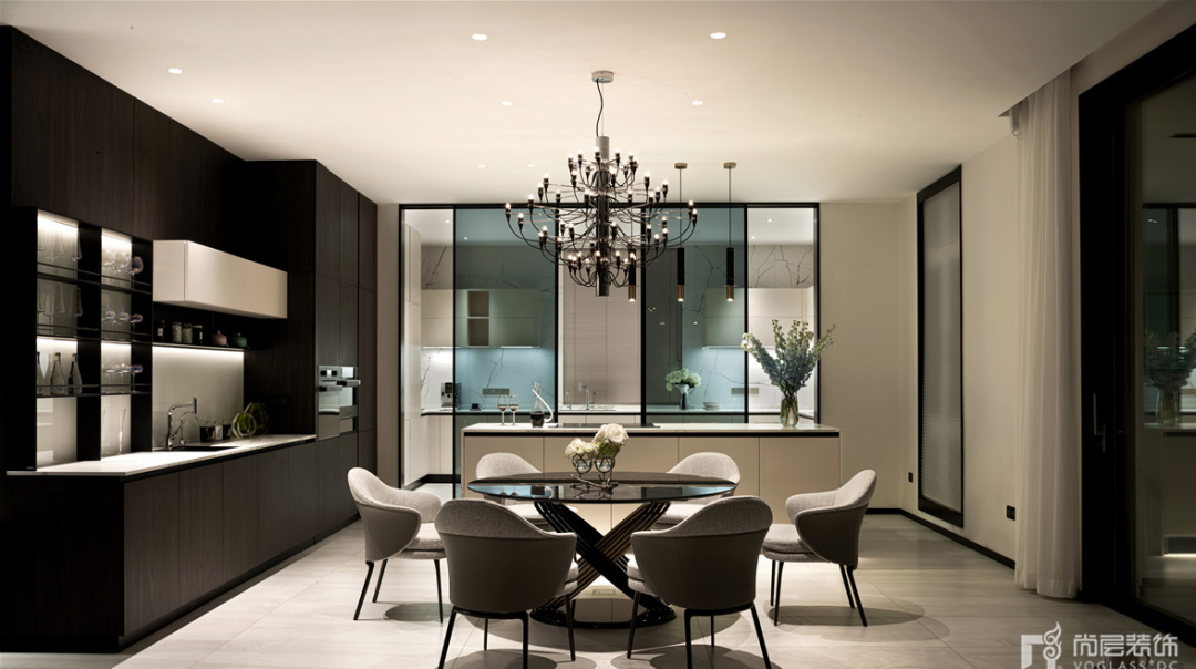 绿城御院现代简约别墅设计丨尚层别墅装饰-17