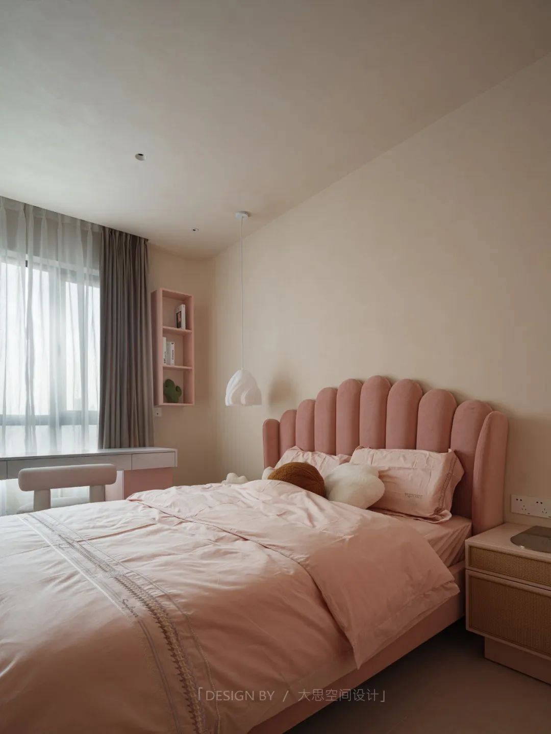 暖黄色宁静住宅丨中国武汉丨大思-84