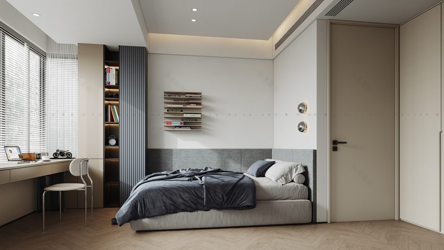 临湖而墅丨叶秦组设计-47