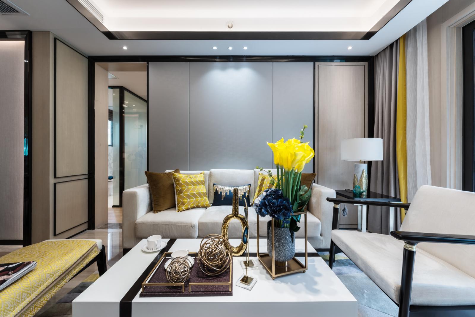 无锡红豆天壹華府A2户型  上海益善堂装饰设计-2