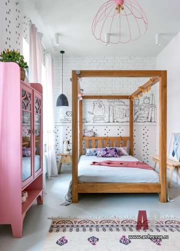 预算内IKEA风格小家庭式三层联排别墅室内设计丨俄罗斯莫斯科丨Бдайциева Ирина（伊琳娜·布代采娃）-33