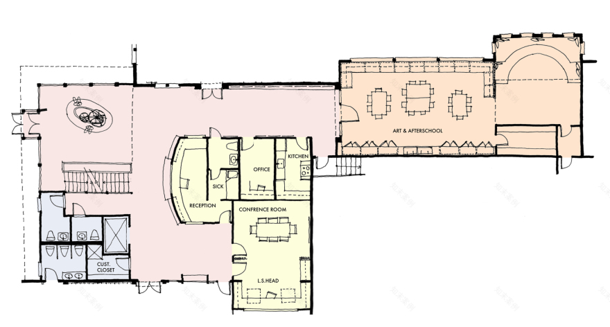 波特兰韦恩弗利特小学低年级部丨美国波特兰丨Simons Architects-62