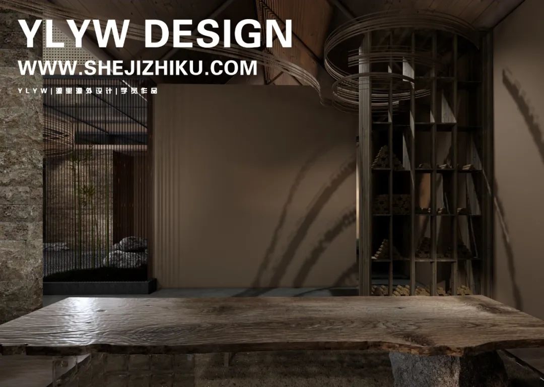 竹之境·会所室内设计丨YLYW DESIGN-19